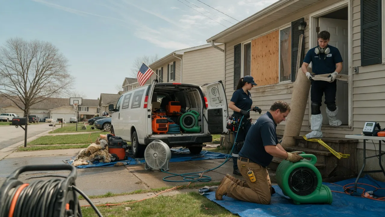 Water Damage Restoration in Hazleton, IA near me